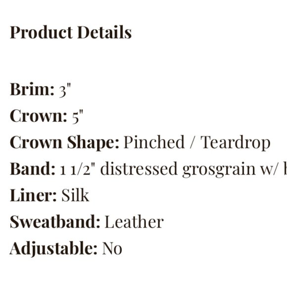 Two Roads Hat Co Delmar Distressed Fedora Size 59Large Olive 100% Wool - Picture 15 of 15